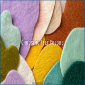 Choosing Felt Colors