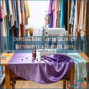 choosing right thread color for buttonholes