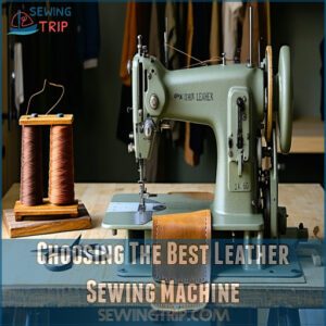 Choosing The Best Leather Sewing Machine