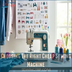 Choosing The Right Cheap Sewing Machine