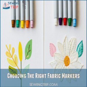 Choosing The Right Fabric Markers