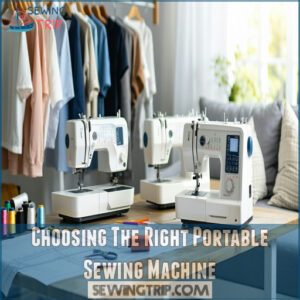 Choosing The Right Portable Sewing Machine