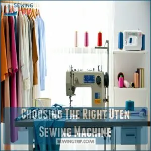 Choosing The Right Uten Sewing Machine