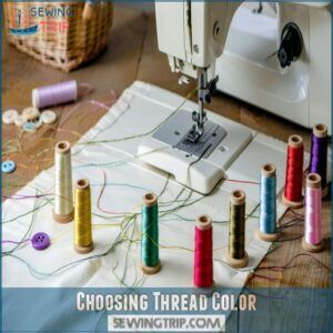 Choosing Thread Color Choosing Thread Color