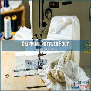 Clipping Ruffler Foot