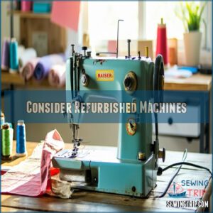 Consider Refurbished Machines