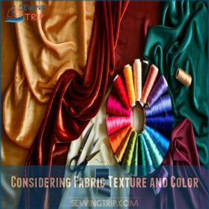 Considering Fabric Texture and Color