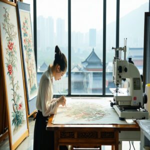 Contemporary Chinese Embroidery Techniques