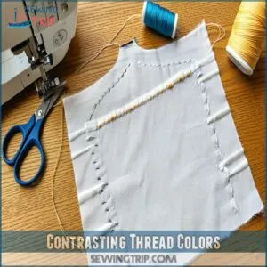 Contrasting Thread Colors