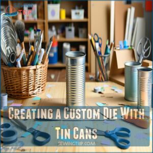 Creating a Custom Die With Tin Cans