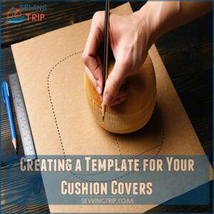 Creating a Template for Your Cushion Covers