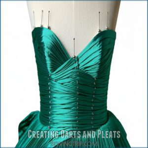 Creating Darts and Pleats