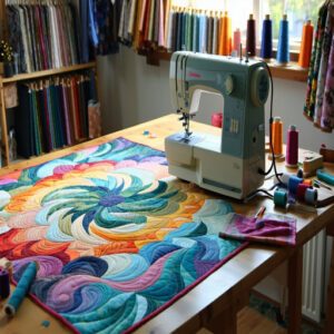 Custom Freehand Quilting