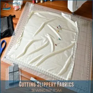 Cutting Slippery Fabrics