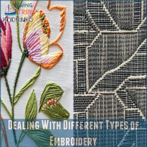 Dealing With Different Types of Embroidery