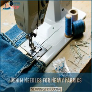 Denim Needles for Heavy Fabrics