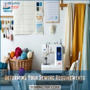 Determine Your Sewing Requirements