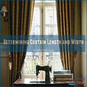 Determining Curtain Length and Width