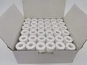 DOUBLELIN 144pcs Prewound Bobbins Size