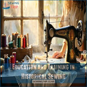 Education and Training in Historical Sewing