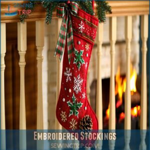 Embroidered Stockings