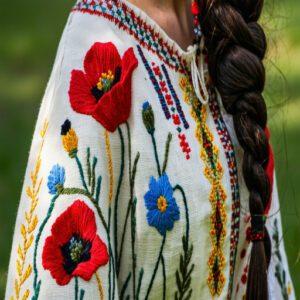 Embroidery in Ukrainian Folk Costumes