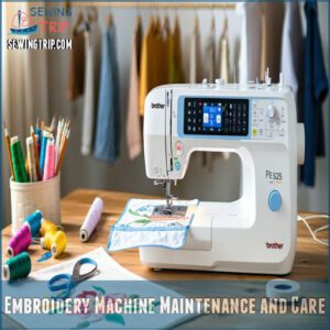 Embroidery Machine Maintenance and Care