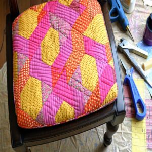 Enhancing Chairs With Quilting Fabric