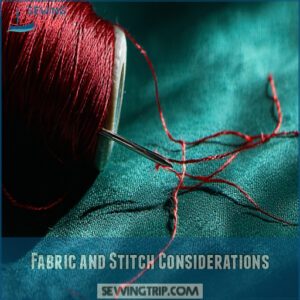 Fabric and Stitch Considerations