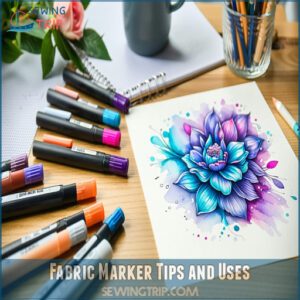 Fabric Marker Tips and Uses