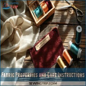 Fabric Properties and Care Instructions