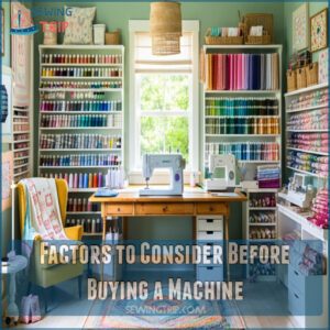 Factors to Consider Before Buying a Machine