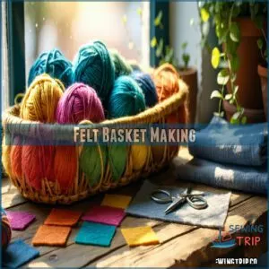 Felt Basket Making