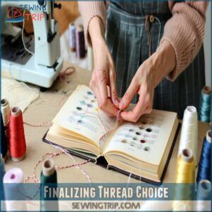 Finalizing Thread Choice Finalizing Thread Choice