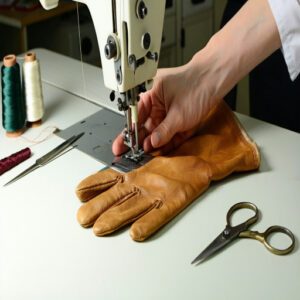 Finishing The Gloves Without Lining