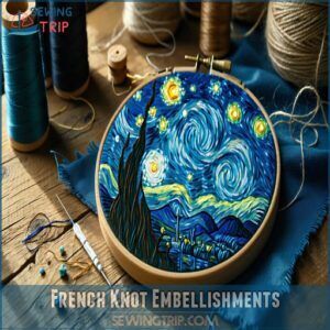 French Knot Embellishments French Knot Embellishments