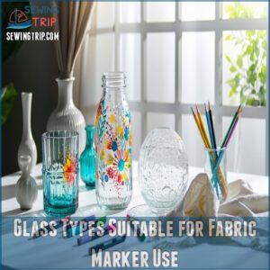 Glass Types Suitable for Fabric Marker Use