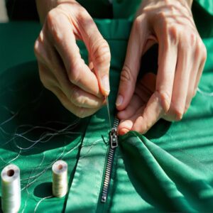 Hand Sewing Invisible Zipper