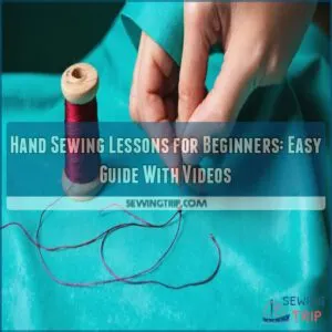 hand sewing lessons for beginners