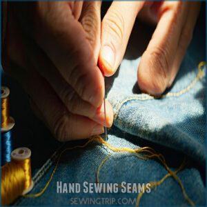 Hand Sewing Seams