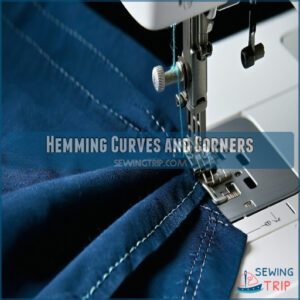 Hemming Curves and Corners