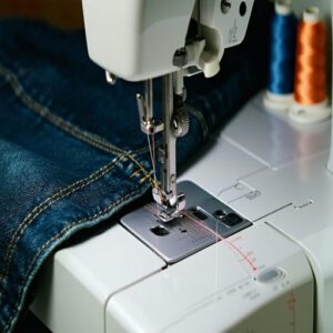 Hemming Pants With a Sewing Machine