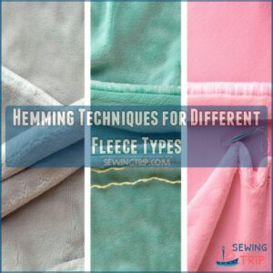 Hemming Techniques for Different Fleece Types