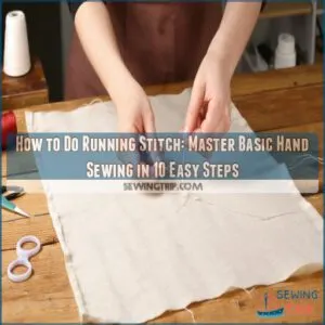 how to do running stitch