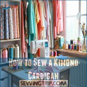 How to Sew a Kimono Cardigan