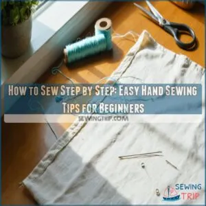 how to sew step by step