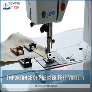 Importance of Presser Feet Variety