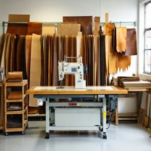 Industrial Quilting Machines for Leather