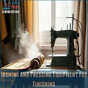 Ironing and Pressing Equipment for Finishing