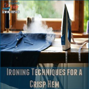 Ironing Techniques for a Crisp Hem